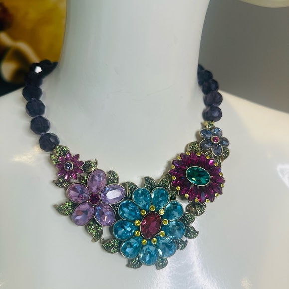 Heidi Dauss Crystal Flower Necklace - Picture 3 of 10